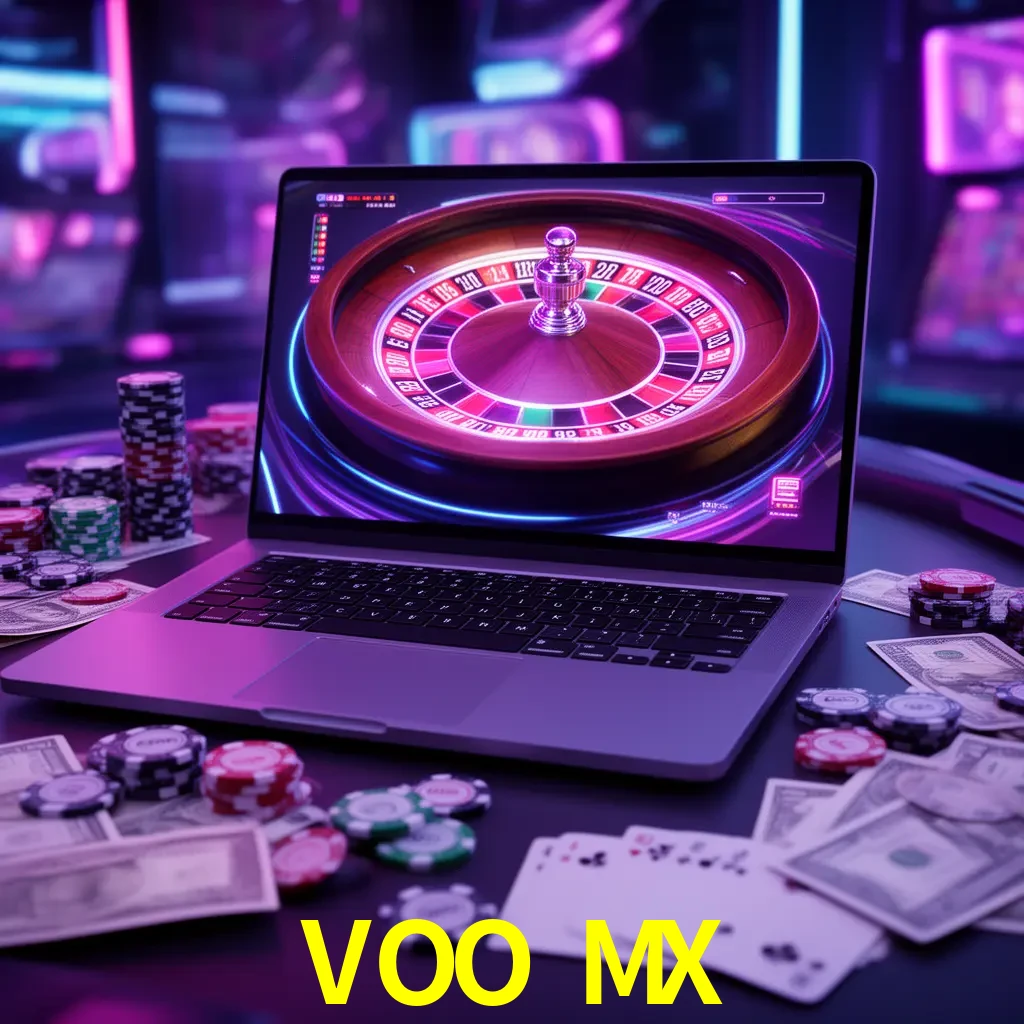 Centro móvil VOO MX con casino, cajero, bonos, app y acceso de cuenta para México